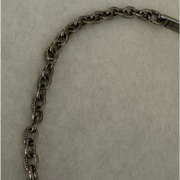 Vintage Mod Retro Articulated Owl Pendant Necklace Silvertone 1970s 24" Chain - Picture 3 of 10